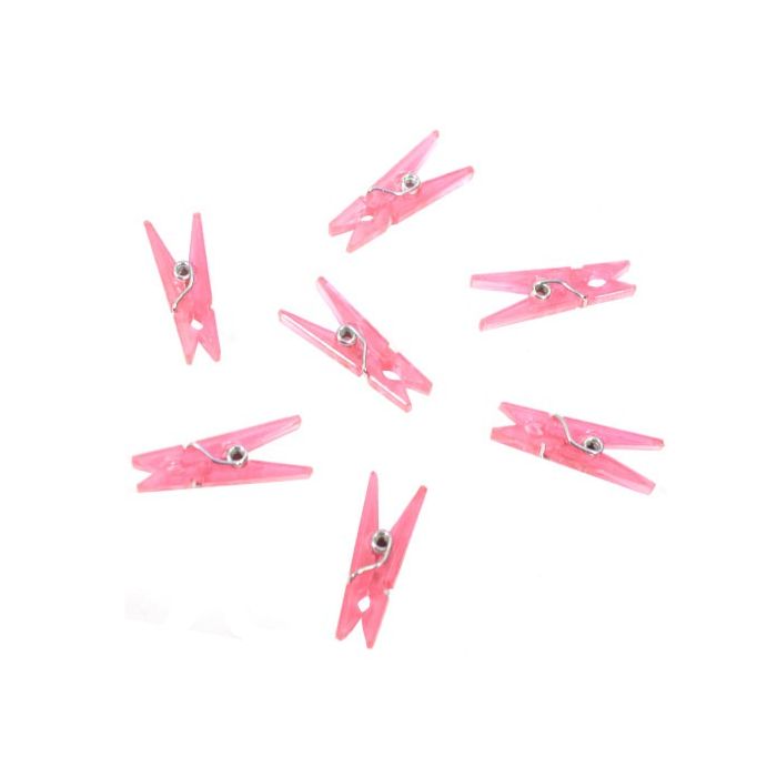 Decoratie Knijper Roze