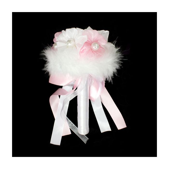 Bruidsboeket 'Gina' Roze