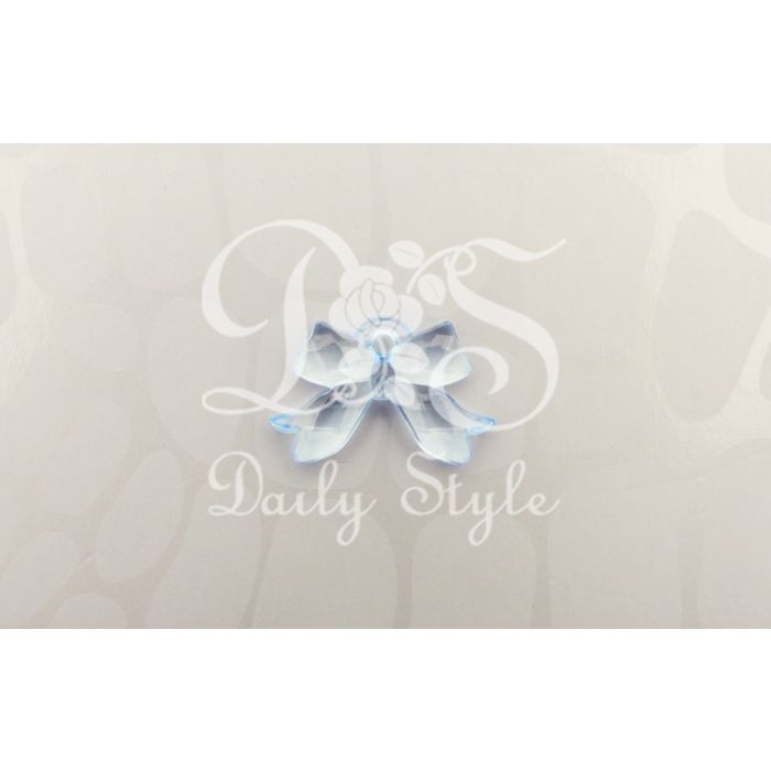 Acryllen Strikje Blauw