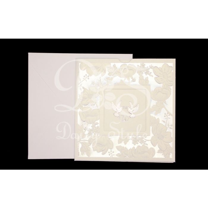 Uitnodiging 'Doves' Zilver