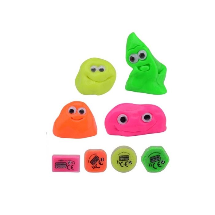 Jumping putty met oogjes