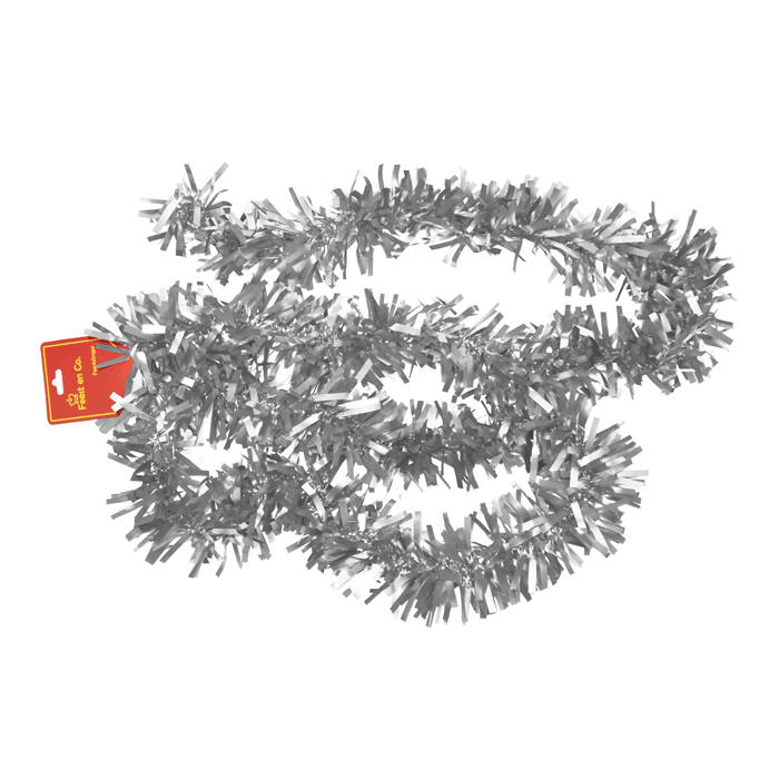 Kerstslinger Mat Zilver - 2 meter