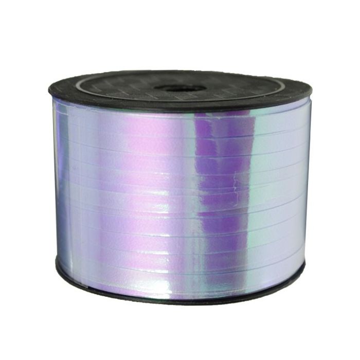  Krullint Parelmoer Blauw 5mm | 91m 