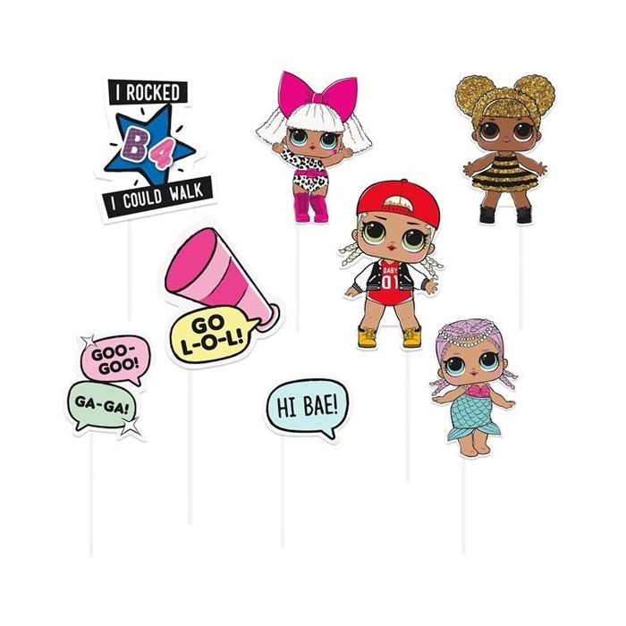 L.O.L. Surprise Photobooth Props (8st)