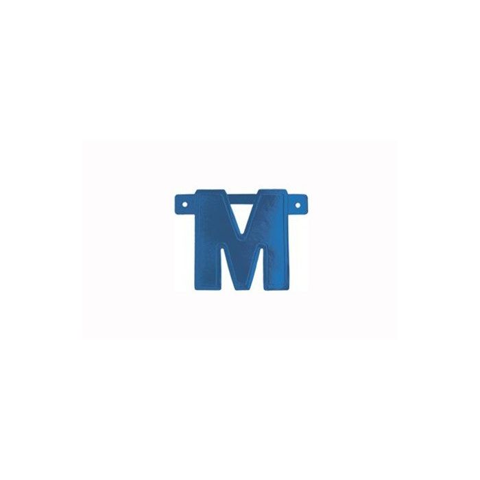 Letterslinger M Blauw