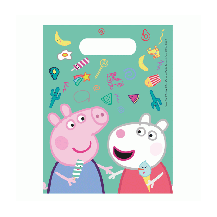 Uitdeelzakjes Peppa Pig (6st)