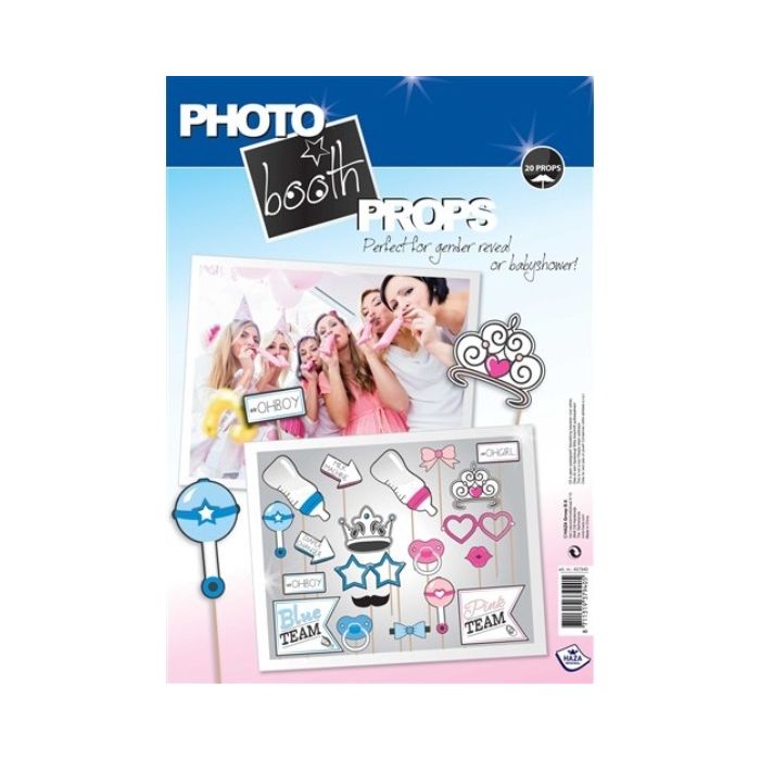 Photobooth Props Gender Reveal