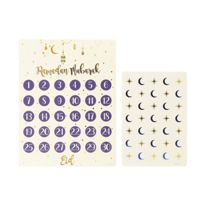Aftelkalender Ramadan Mubarak - Eid Mubarak
