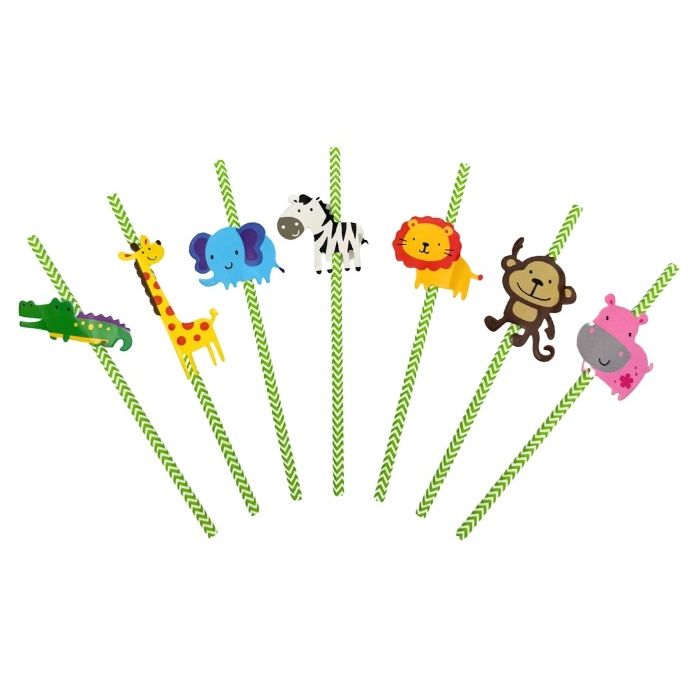 Rietjes Jungle Dieren - Avontuurlijke feestaccessoire!