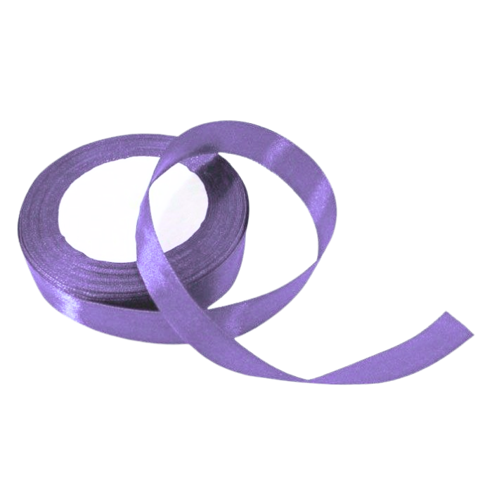 Satijnlint 2cm Paars 