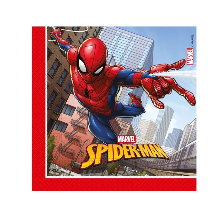 Servetten Spider-Man Crime Fighter