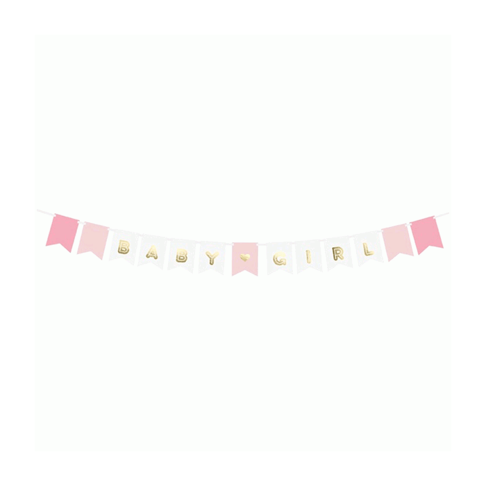 Slinger Baby Girl Roze & Goud (3m)