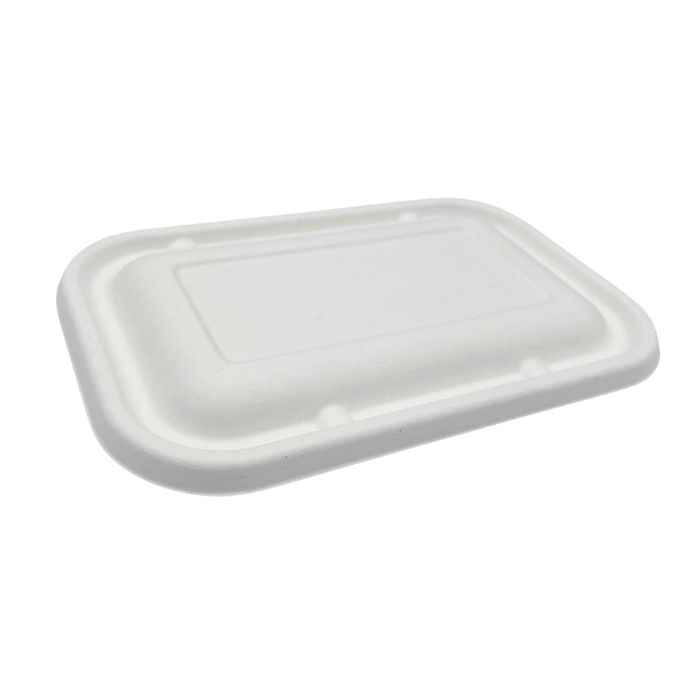 Deksel voor Bakken Suikerriet Bagasse - 750-1000ml - 50st 