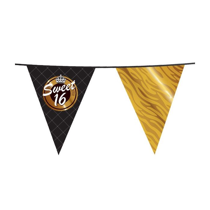 Vlaggenlijn Sweet 16 Gold 