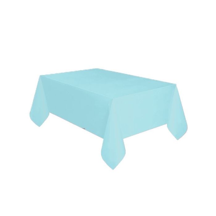 Tafelkleed Plastic Blauw XL