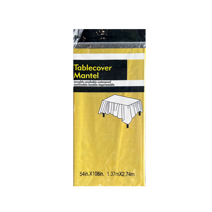 Tafelkleed Mat Shiny Goud verpakking