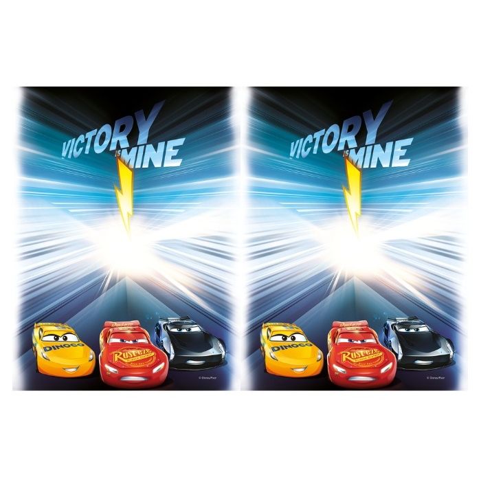 Plastic Tafelkleed Cars 