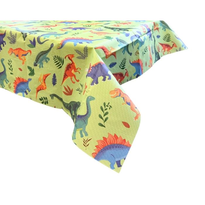Papieren tafelkleed dino