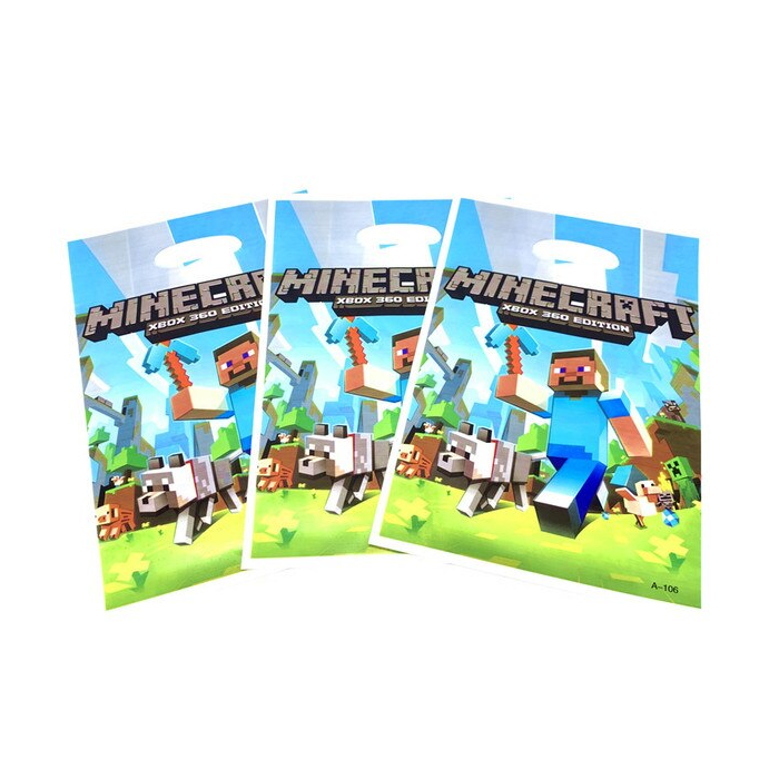 Uitdeelzakjes Minecraft