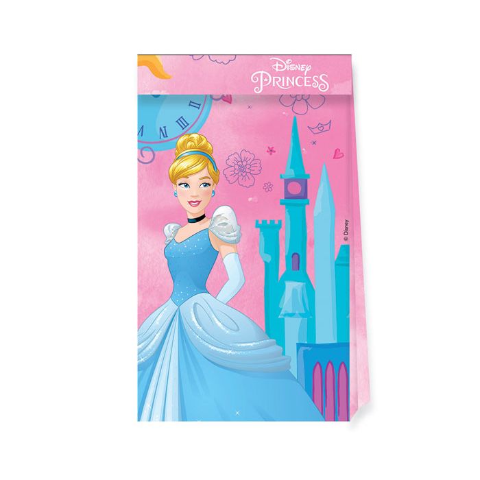 Papieren uitdeelzakjes Princess