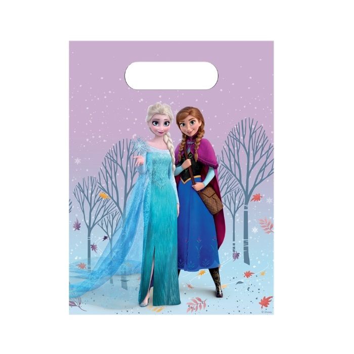 Plastic Uitdeelzakjes Frozen Idyllic Wonder
