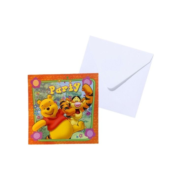 Uitnodiging Winnie the Pooh