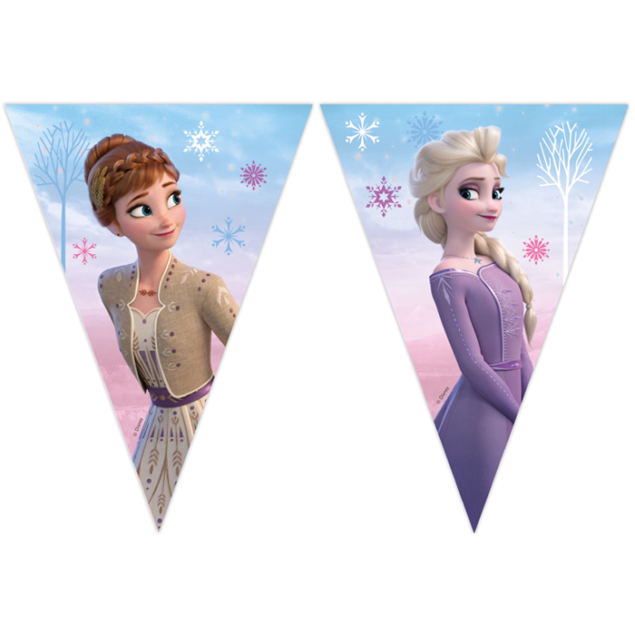 Papieren vlaggenlijn Frozen Wind Spirit