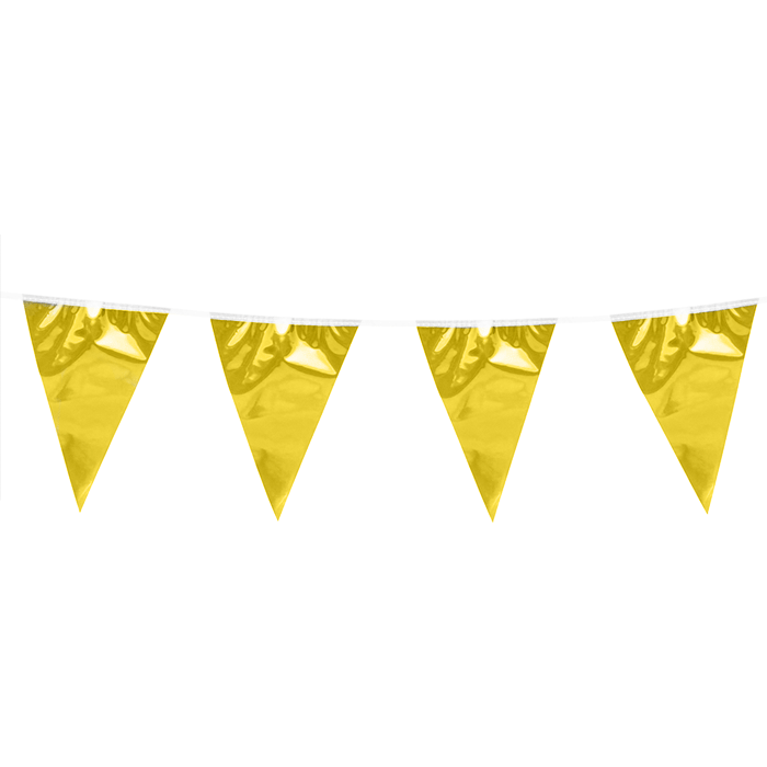 Vlaggenlijn Metallic Goud
