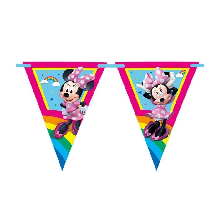 Papieren Vlaggenlijn Minnie Mouse