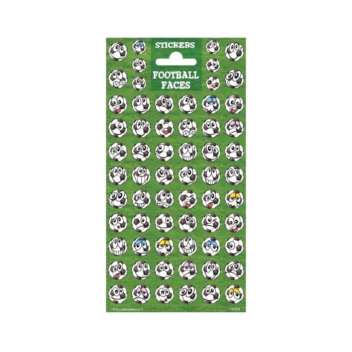 Twinkle Stickers Voetbalgezichten