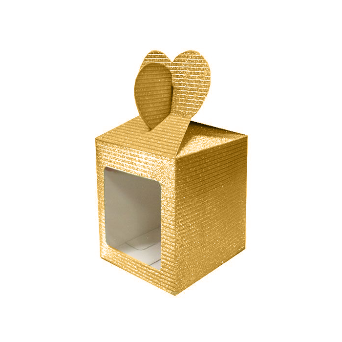 Vouwdoosje Glitter Goud