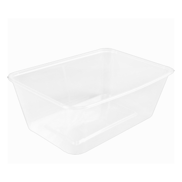 Maaltijdbak 1000ml - Transparant - 10 stuks