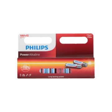 Philips Batterij AAA PowerLife (12st) 