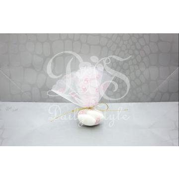 Geboorte Rondjes Ø24cm Roze