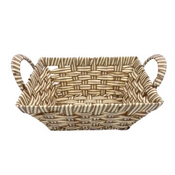 Mand Gevlochten Rechthoek (28x22cm) 