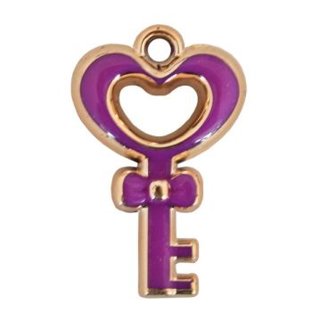 Sleutel Amulet Paars