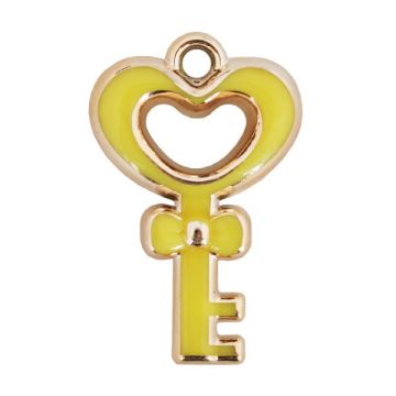 Sleutel Amulet Geel
