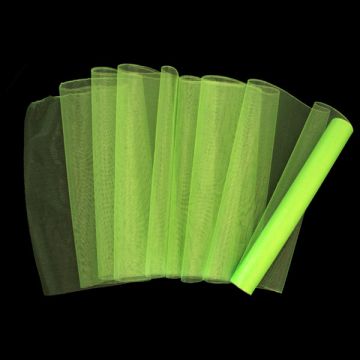 Decoratiestof Organza Groen