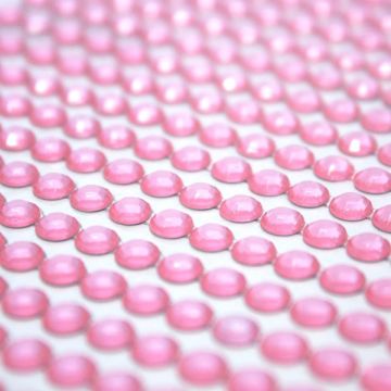 Strass Stickers Roze