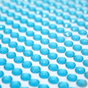 Strass Stickers Blauw