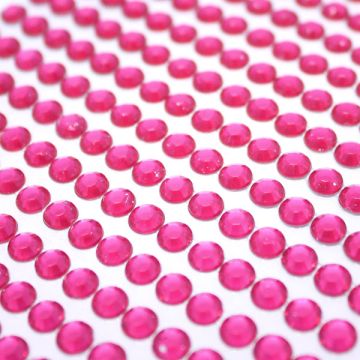 Strass Stickers Fuchsia