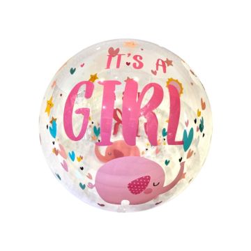 Bubble Ballon It's a Girl (60cm) 