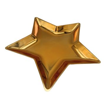 Serveerschaal Ster Goud