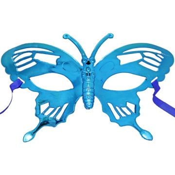 Masker Vlinder Blauw