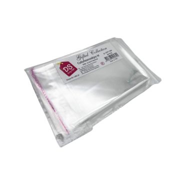 Cellofaan zakjes M 12,5x17,5cm