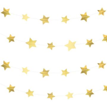 Ster Slinger Metallic Goud