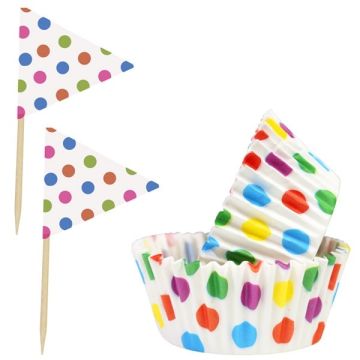 Cupcake Set Wit Ø11cm