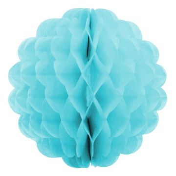 Honeycomb PonPon Ø28cm Blauw