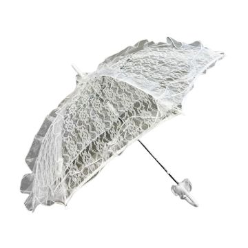 Hand Parasol Kant Wit