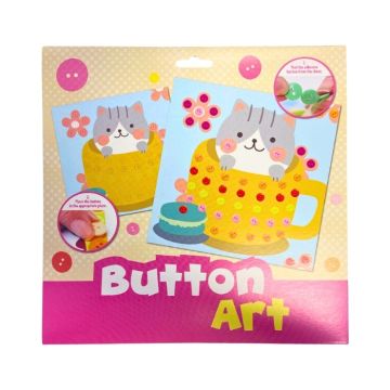 Button Art Kat